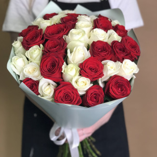 Букет из 41 розы (40 см)