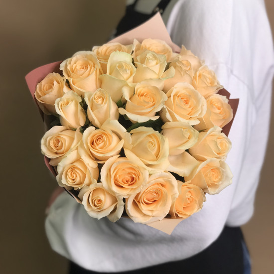 Букеты из роз Букет из 25 роз (40 см)
